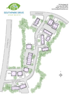 Southpark Apartments site map
